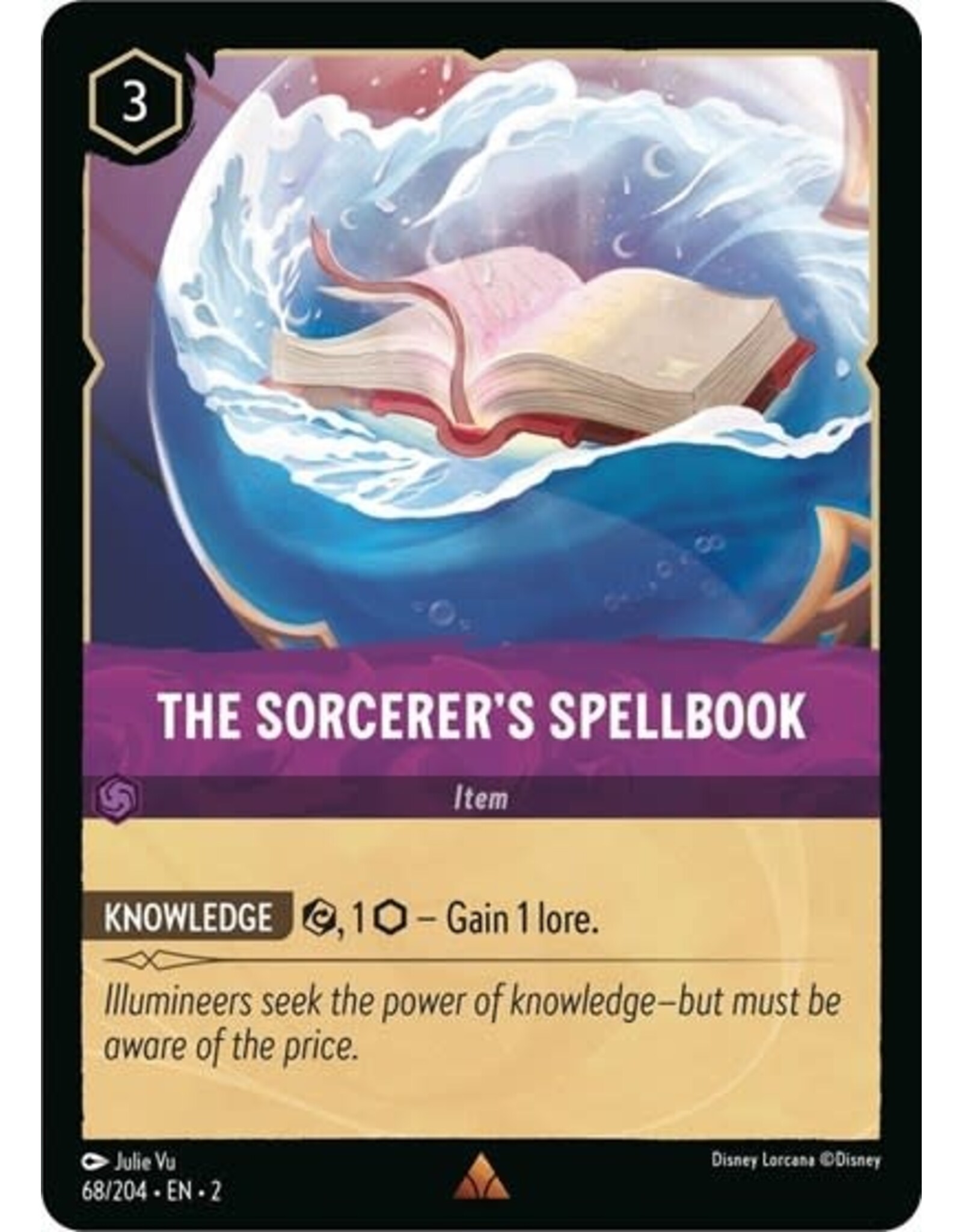 The Sorcerer's Spellbook - 68/204 (Normal, Rare)