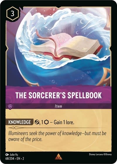 The Sorcerer's Spellbook - 68/204 (Normal, Rare)