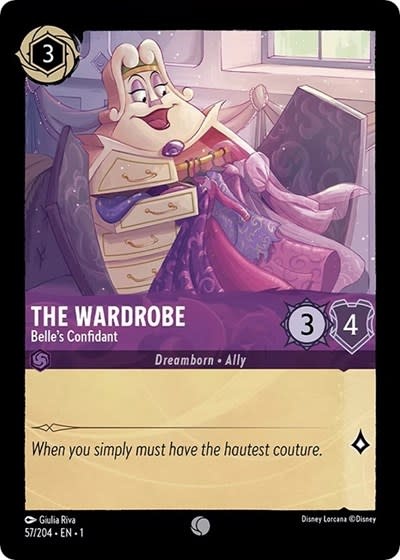 The Wardrobe - Belle's Confidant - 57/204 (Normal, Common)