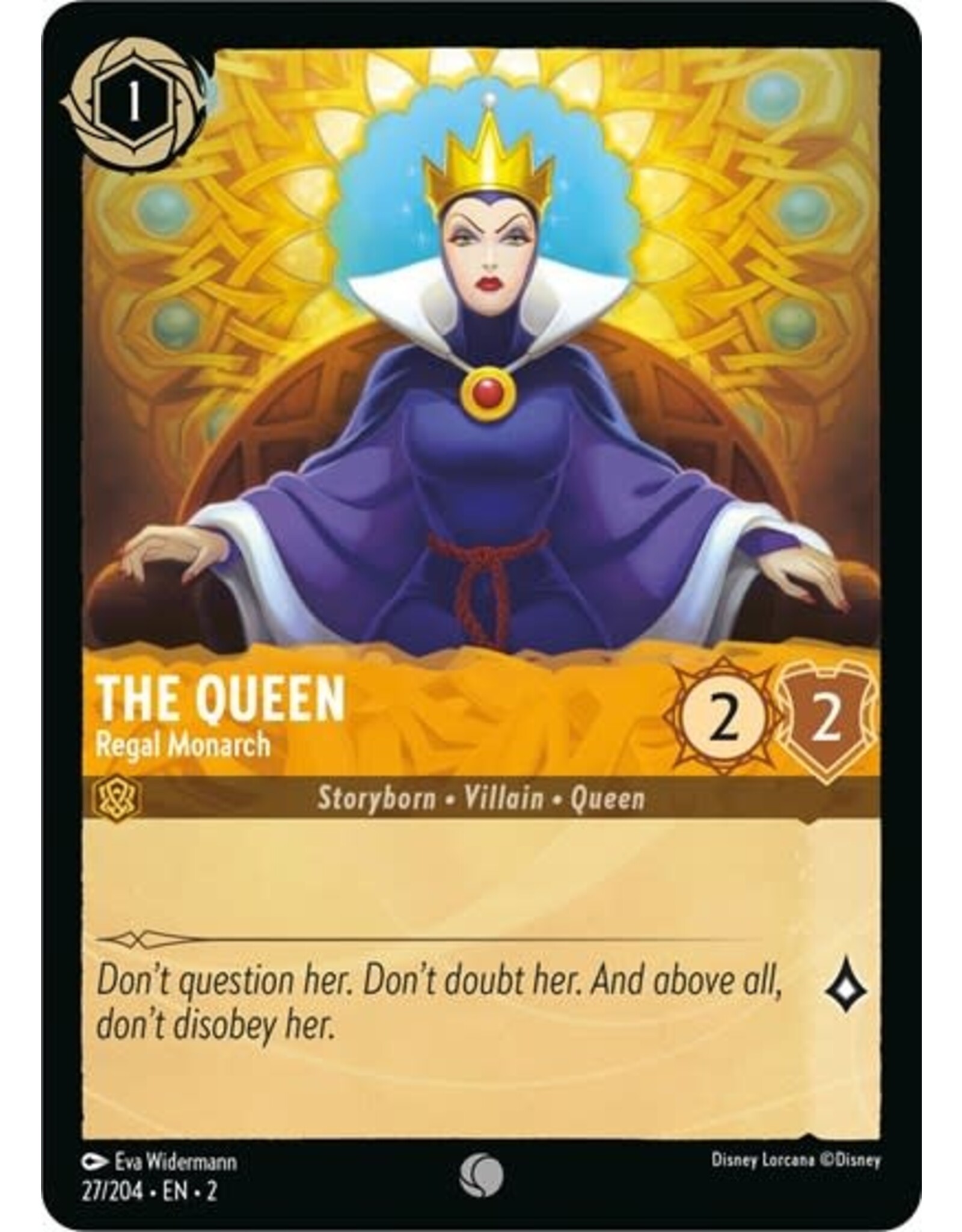 The Queen - Regal Monarch - 27/204 (Normal, Common)