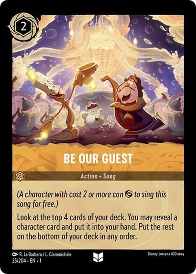 Be Our Guest - 25/204 (Normal, Uncommon)