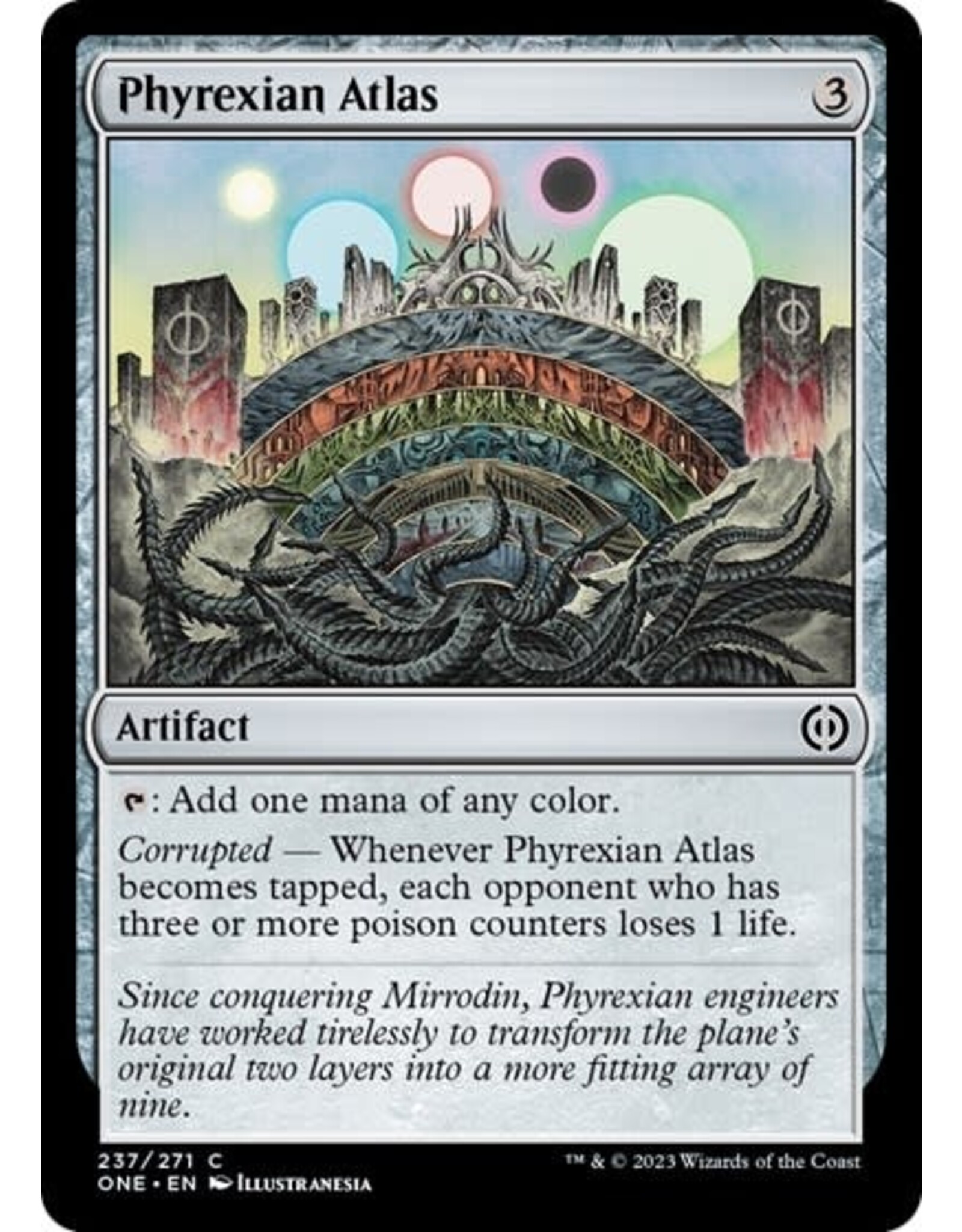 Phyrexian Atlas - 237 (Normal, C)