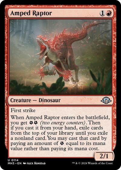 Amped Raptor - 114 (Normal, U)