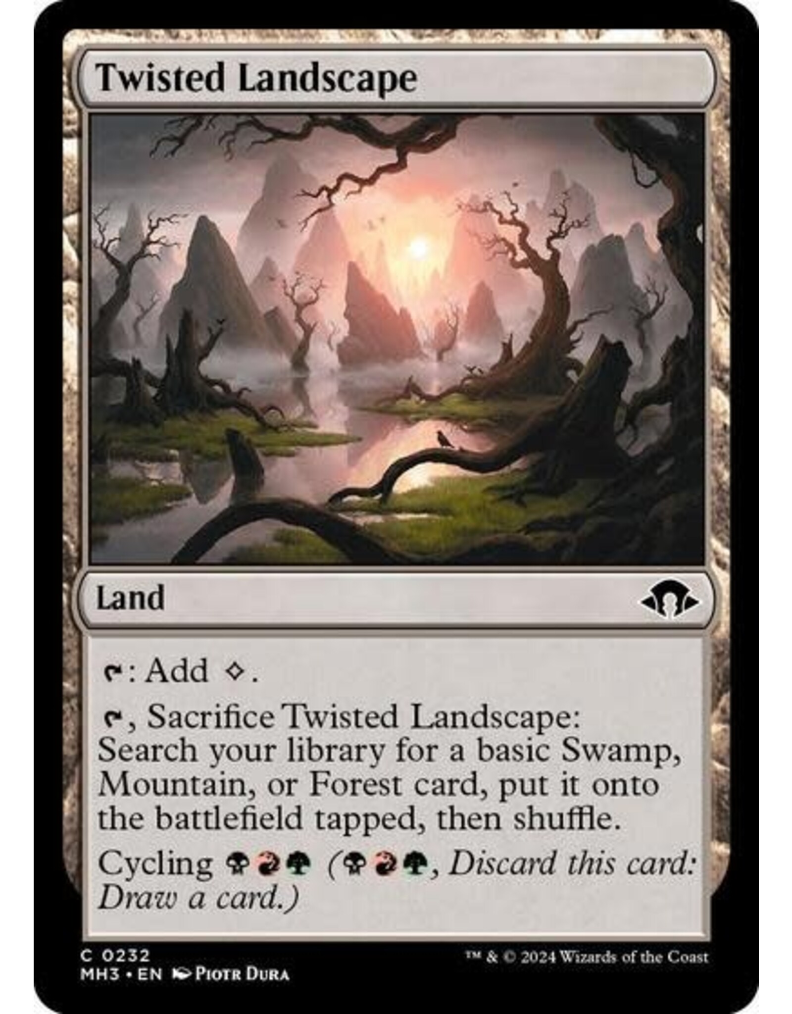 Twisted Landscape - 232 (Normal, C)