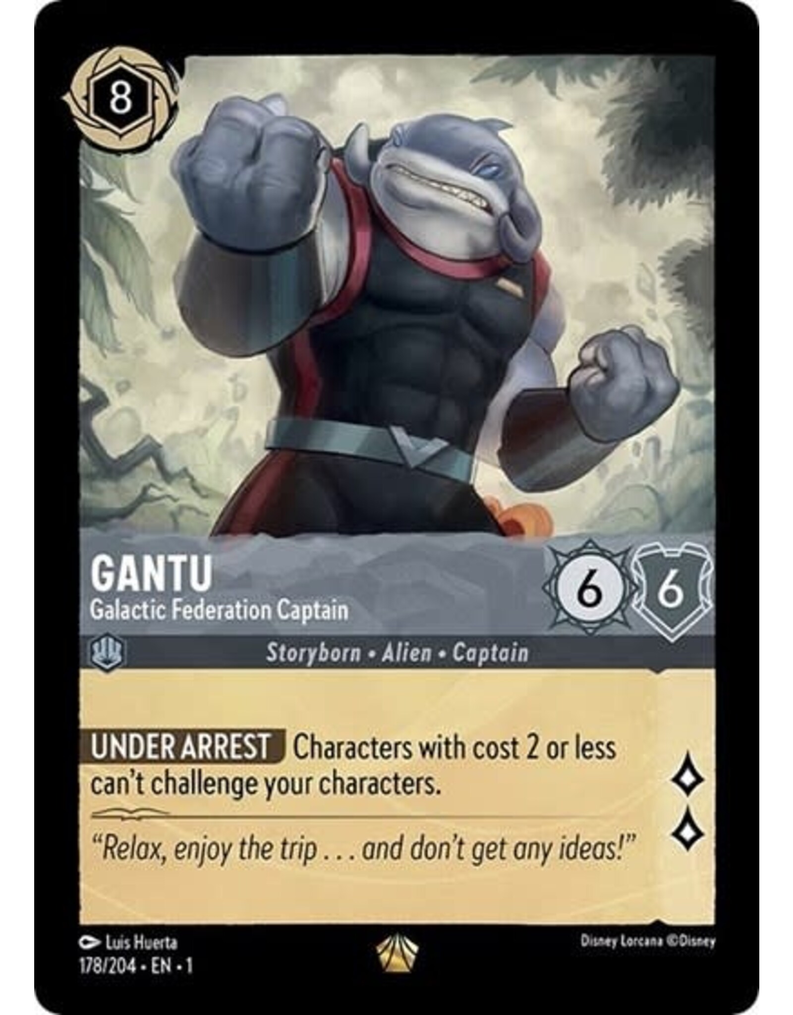 Gantu - Galactic Federation Captain - 178/204 (Normal, Legendary)