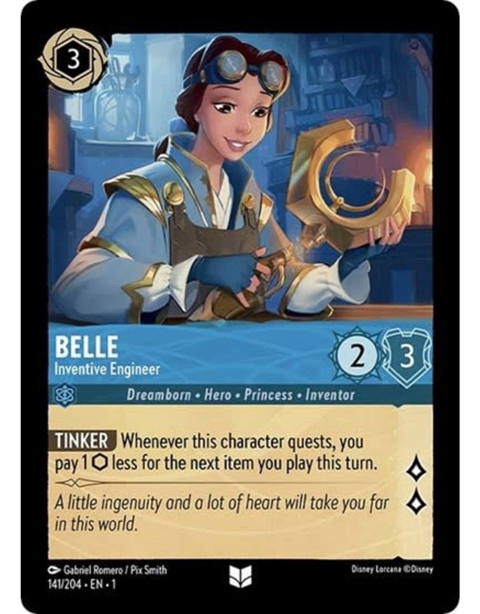 Belle - Inventive Engineer - 141/204 (Cold Foil, Uncommon)