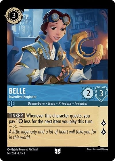 Belle - Inventive Engineer - 141/204 (Cold Foil, Uncommon)