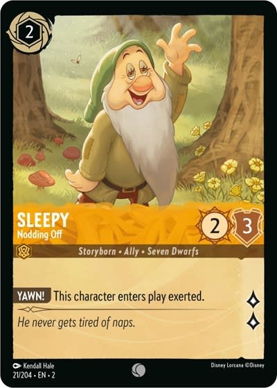 Sleepy - Nodding Off - 21/204 (Normal, Common)