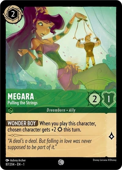 Megara - Pulling the Strings - 87/204 (Normal, Common)