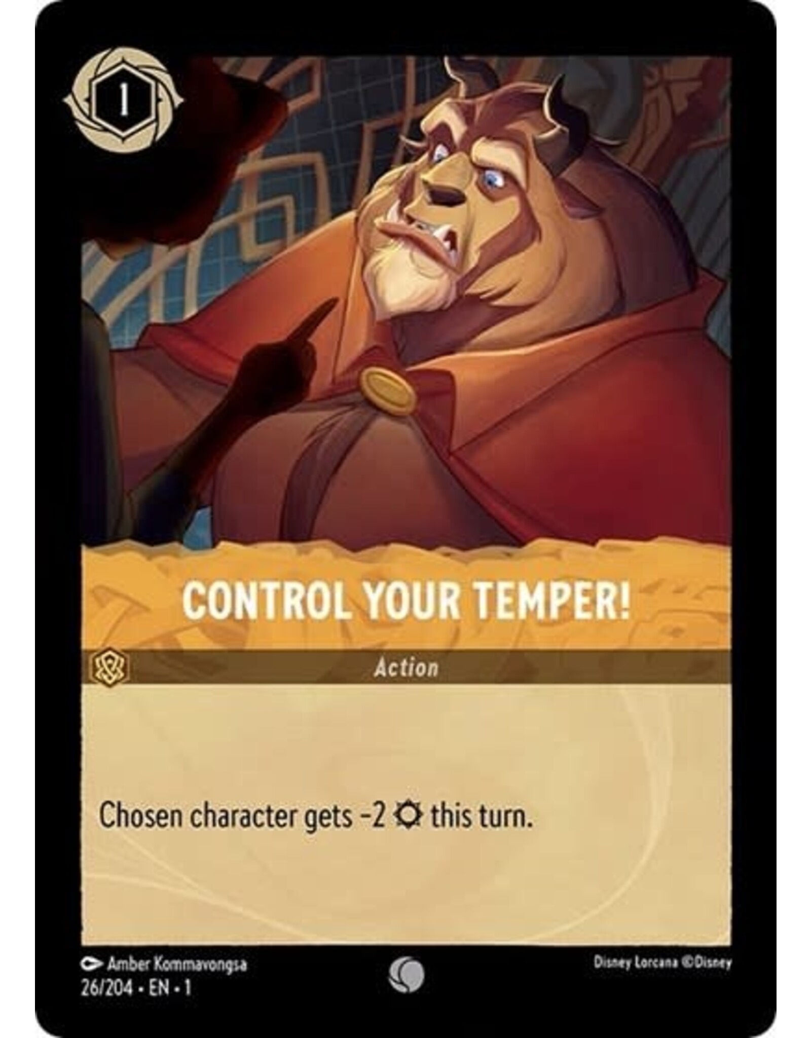 Control Your Temper! - 26/204 (Normal, Common)