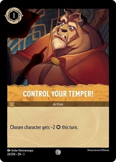 Control Your Temper! - 26/204 (Normal, Common)