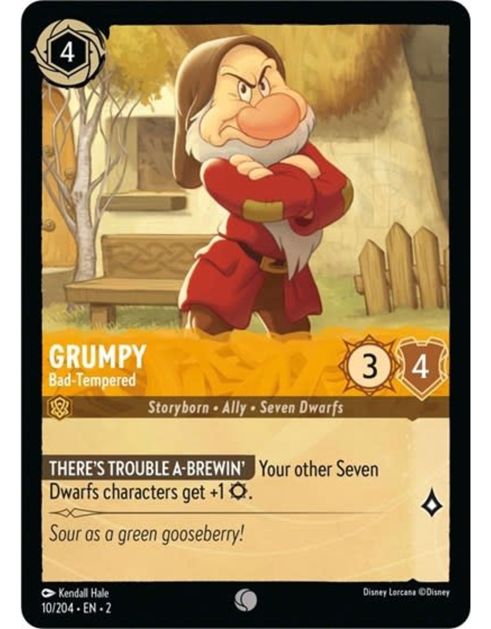 Grumpy - Bad-Tempered - 10/204 (Normal, Common)