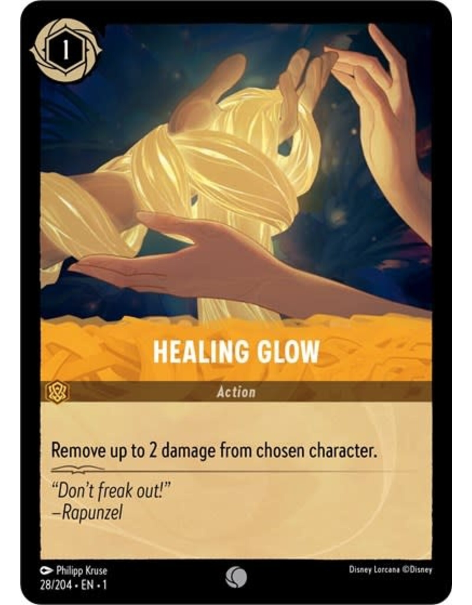 Healing Glow - 28/204 (Normal, Common)