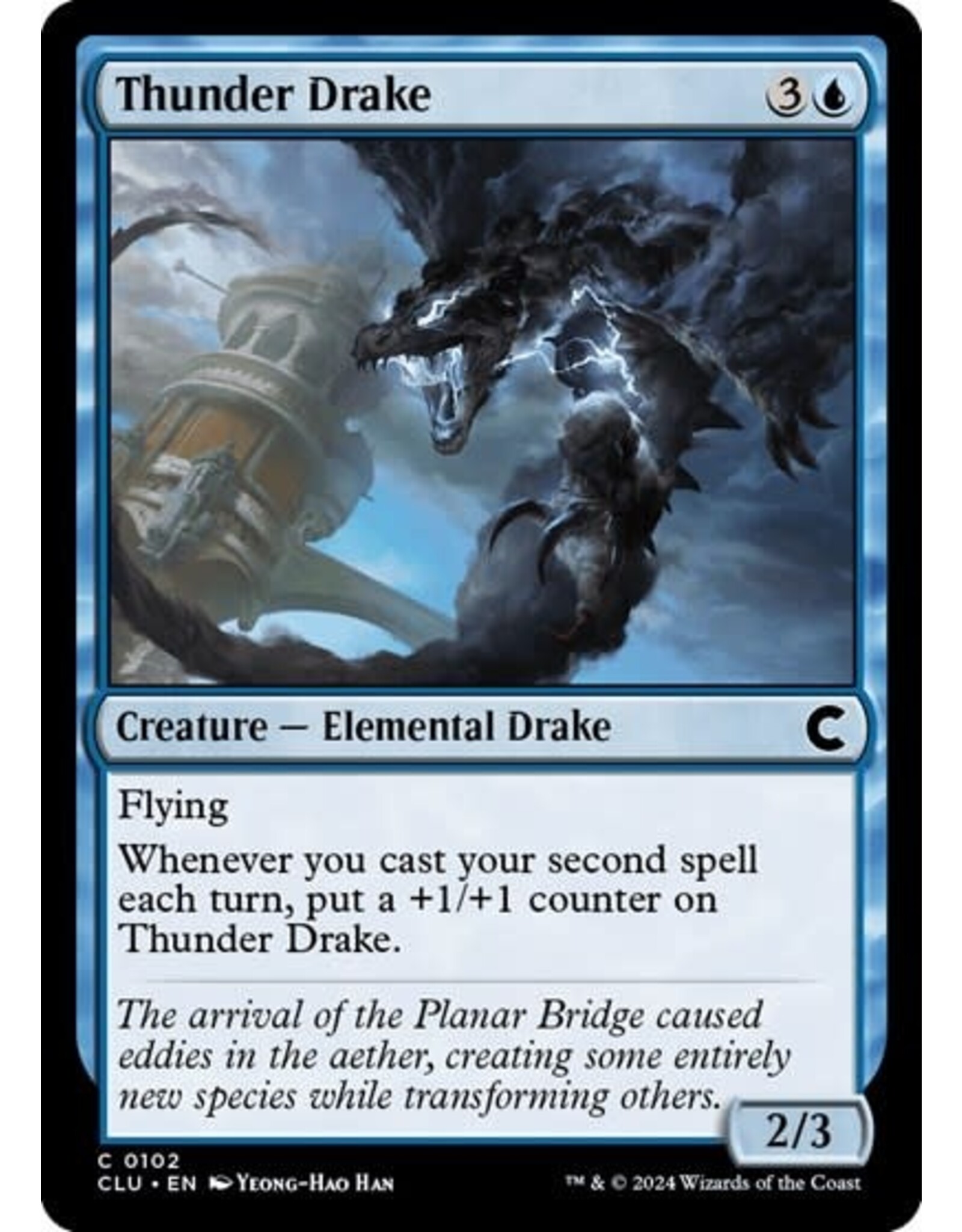 Thunder Drake - 102 (Normal, C)