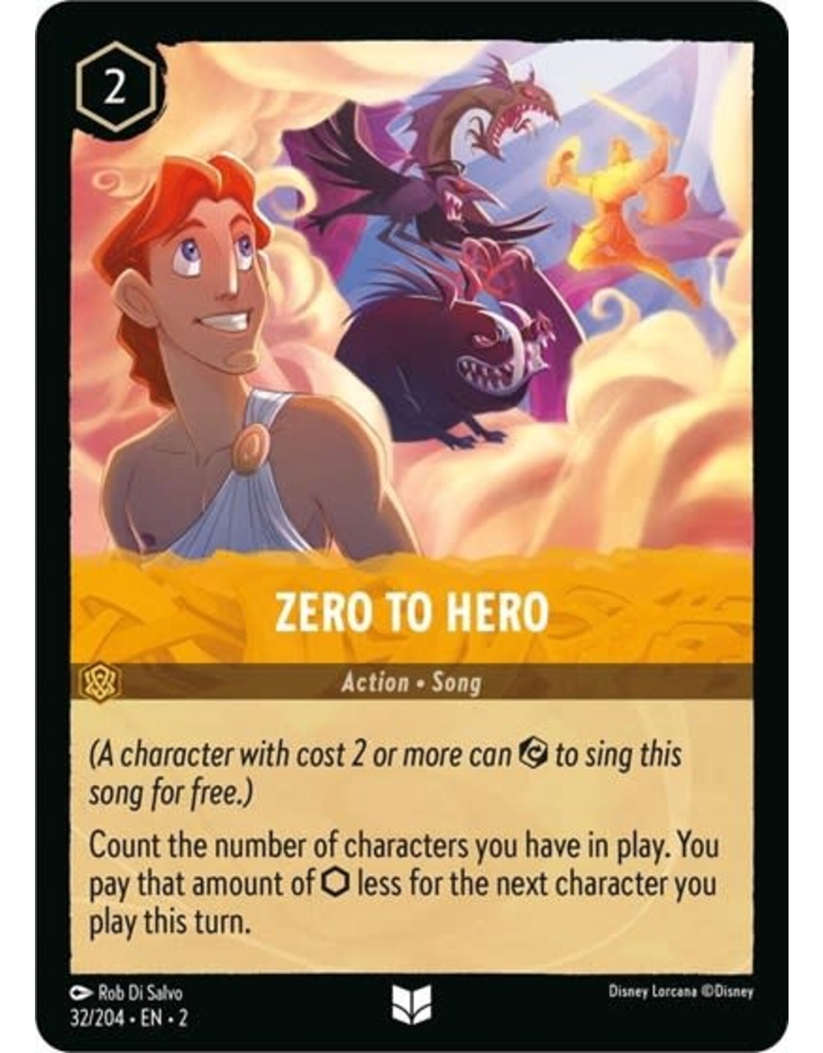 Zero To Hero - 32/204 (Normal, Uncommon)