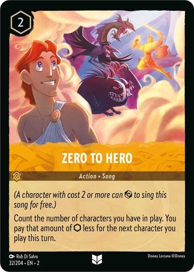 Zero To Hero - 32/204 (Normal, Uncommon)