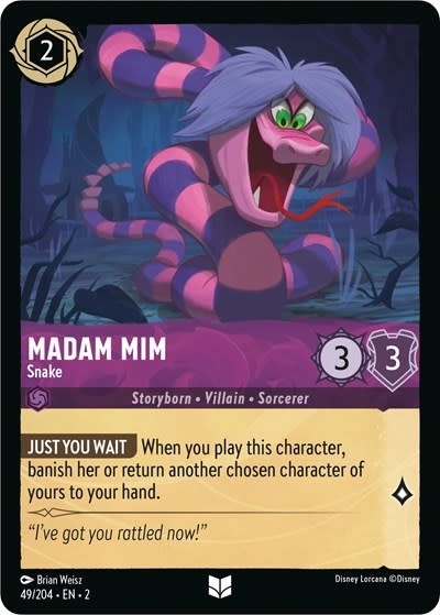 Madam Mim - Snake - 49/204 (Normal, Uncommon)