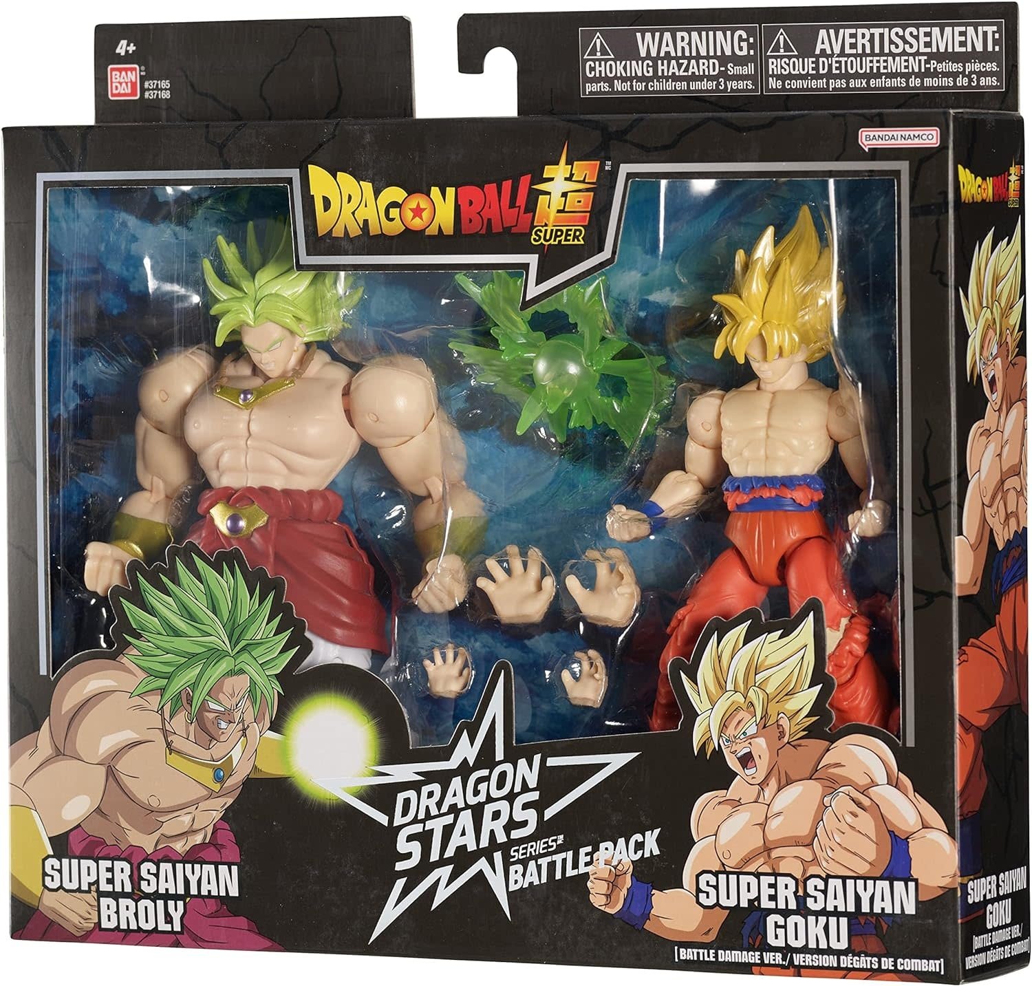 Bandai Dragon Ball Super Dragon Stars - Super Saiyan Goku VS. Super Saiyan Broly Battle Pack