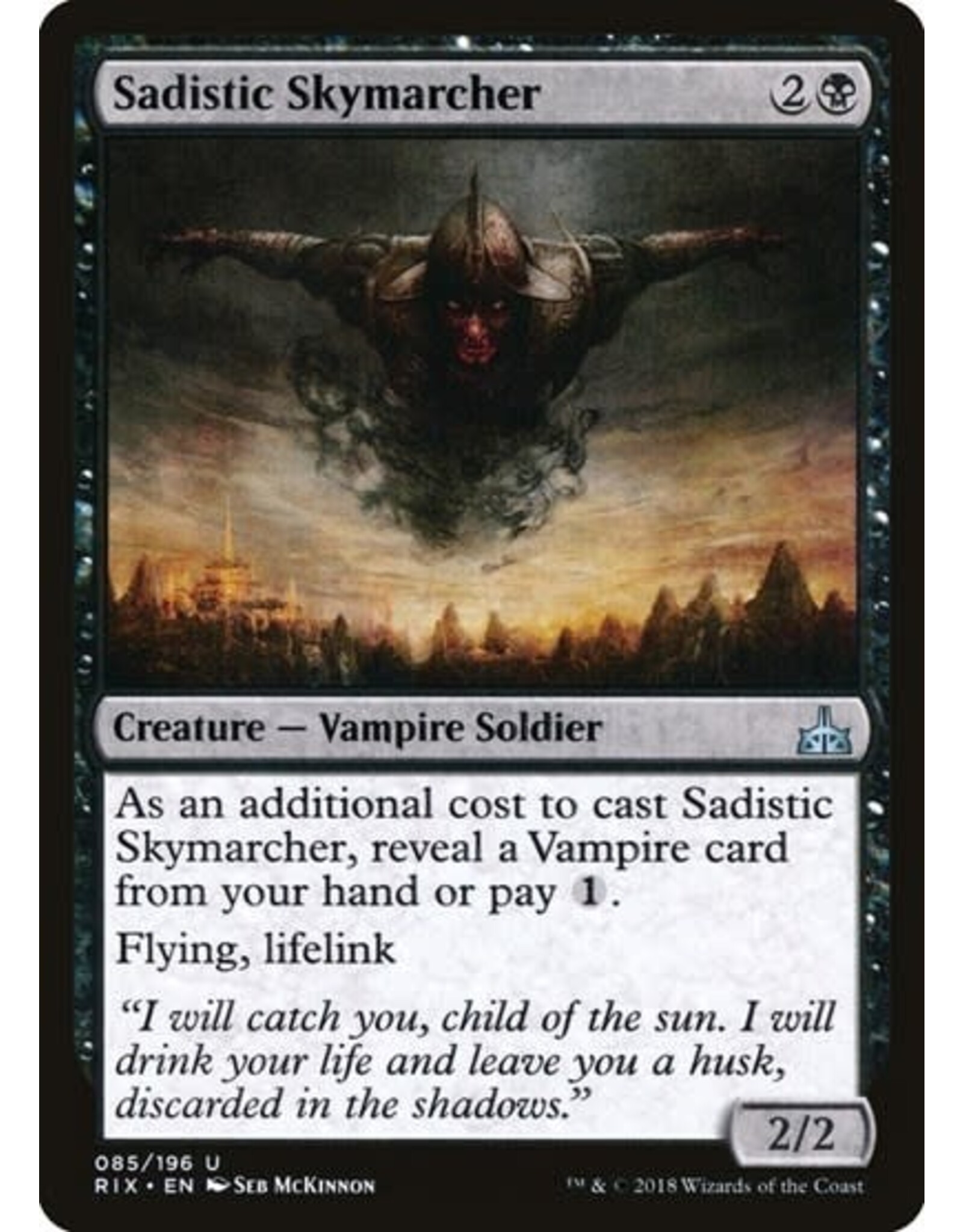 Sadistic Skymarcher - 85 (Normal, U)