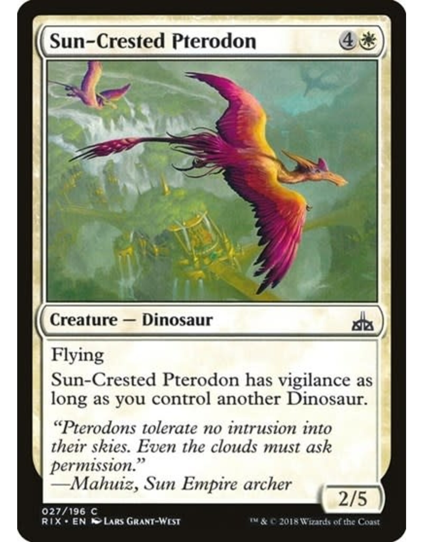 Sun-Crested Pterodon - 27 (Normal, C)