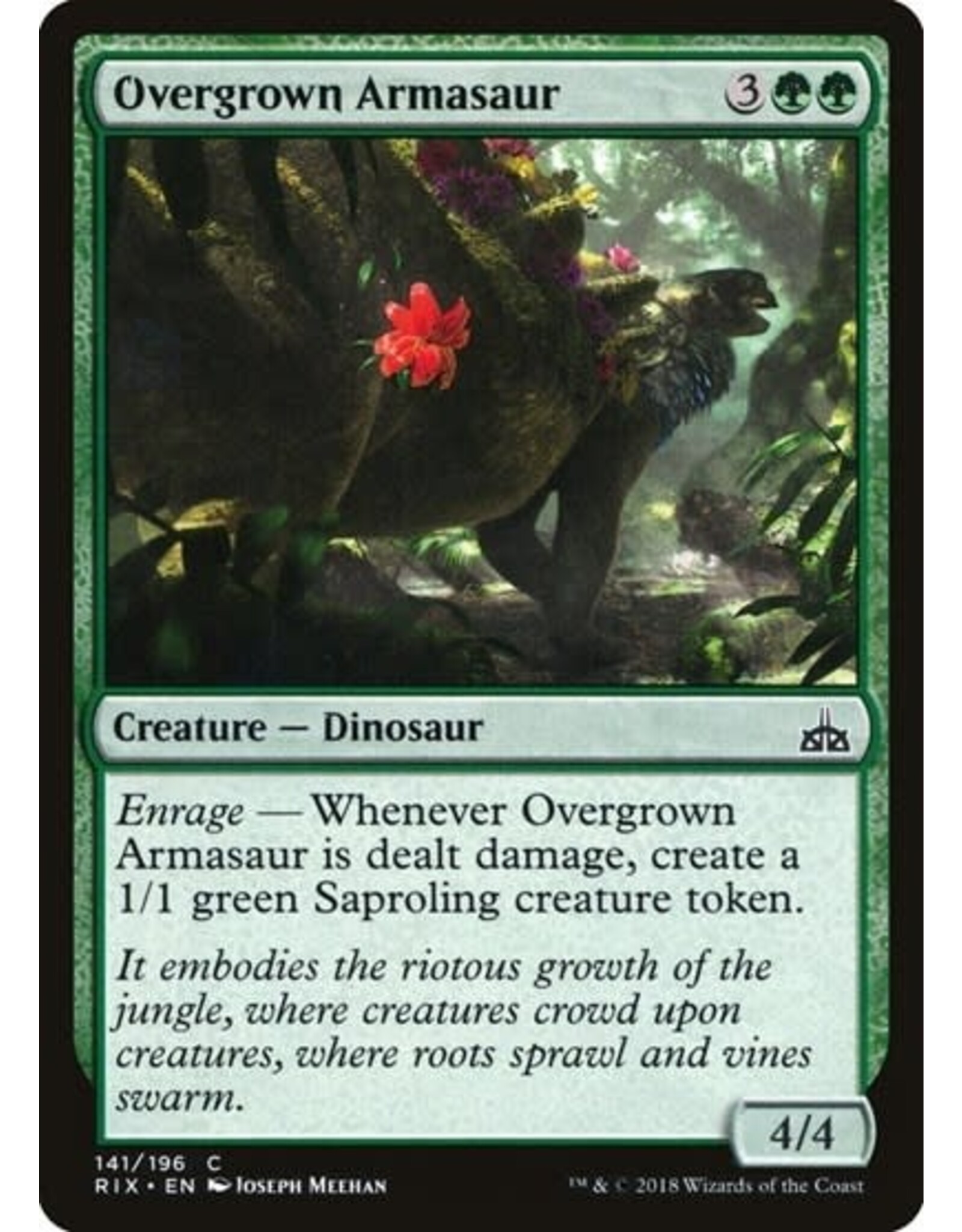 Overgrown Armasaur - 141 (Normal, C)