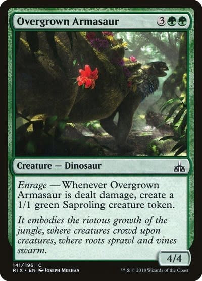 Overgrown Armasaur - 141 (Normal, C)