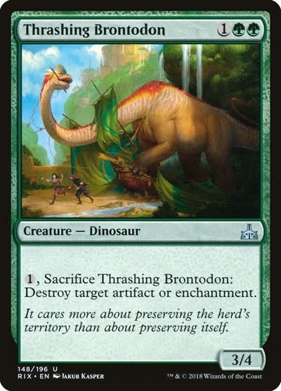 Thrashing Brontodon - 148 (Normal, U)