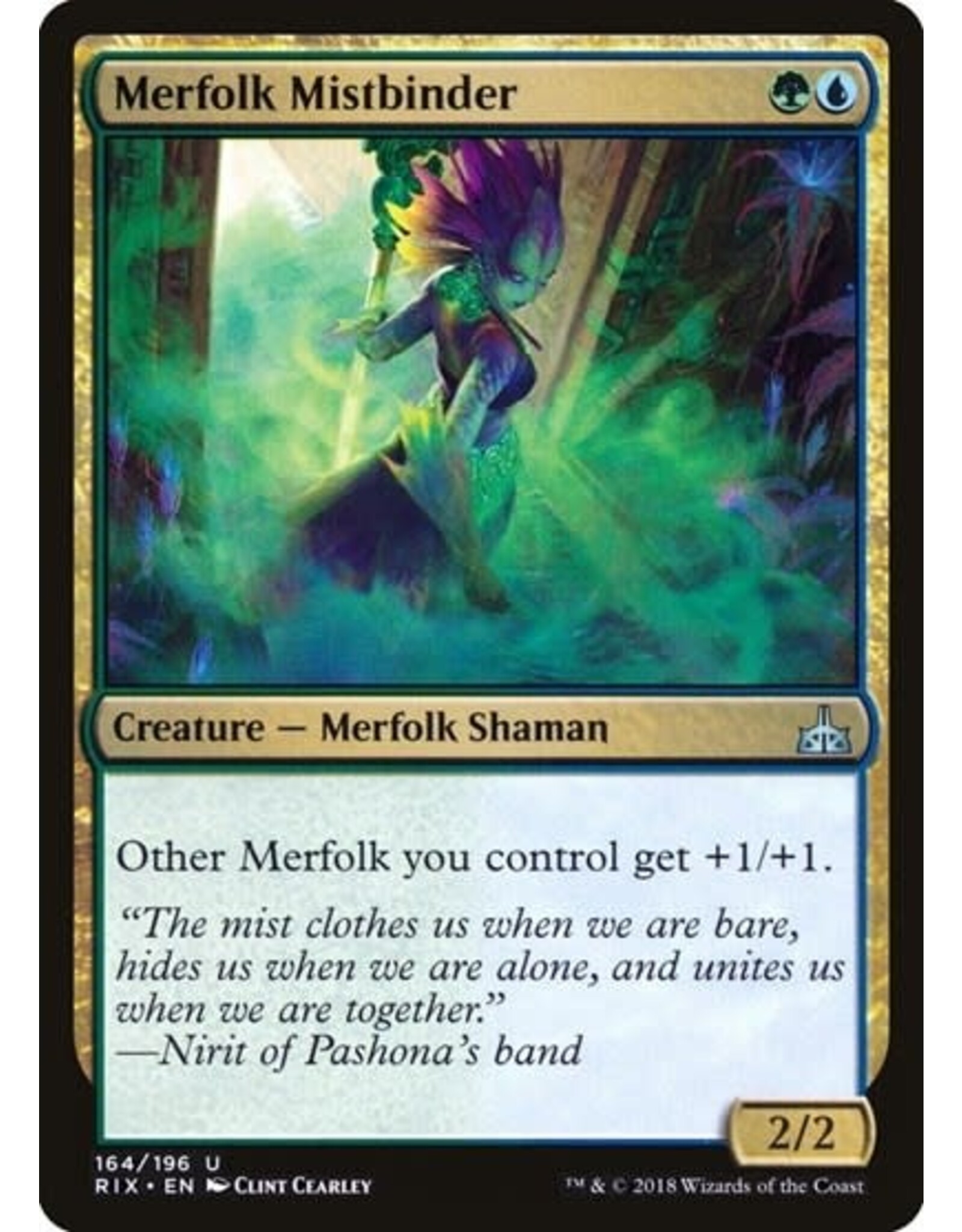 Merfolk Mistbinder - 164 (Normal, U)