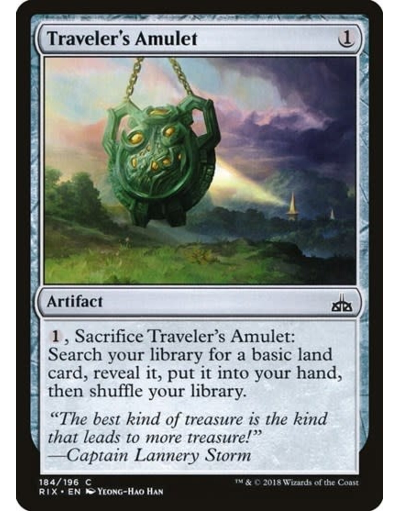 Traveler's Amulet - 184 (Normal, C)