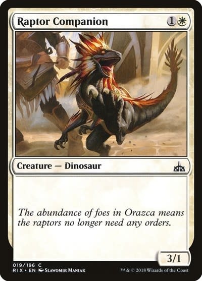 Raptor Companion - 19 (Normal, C)