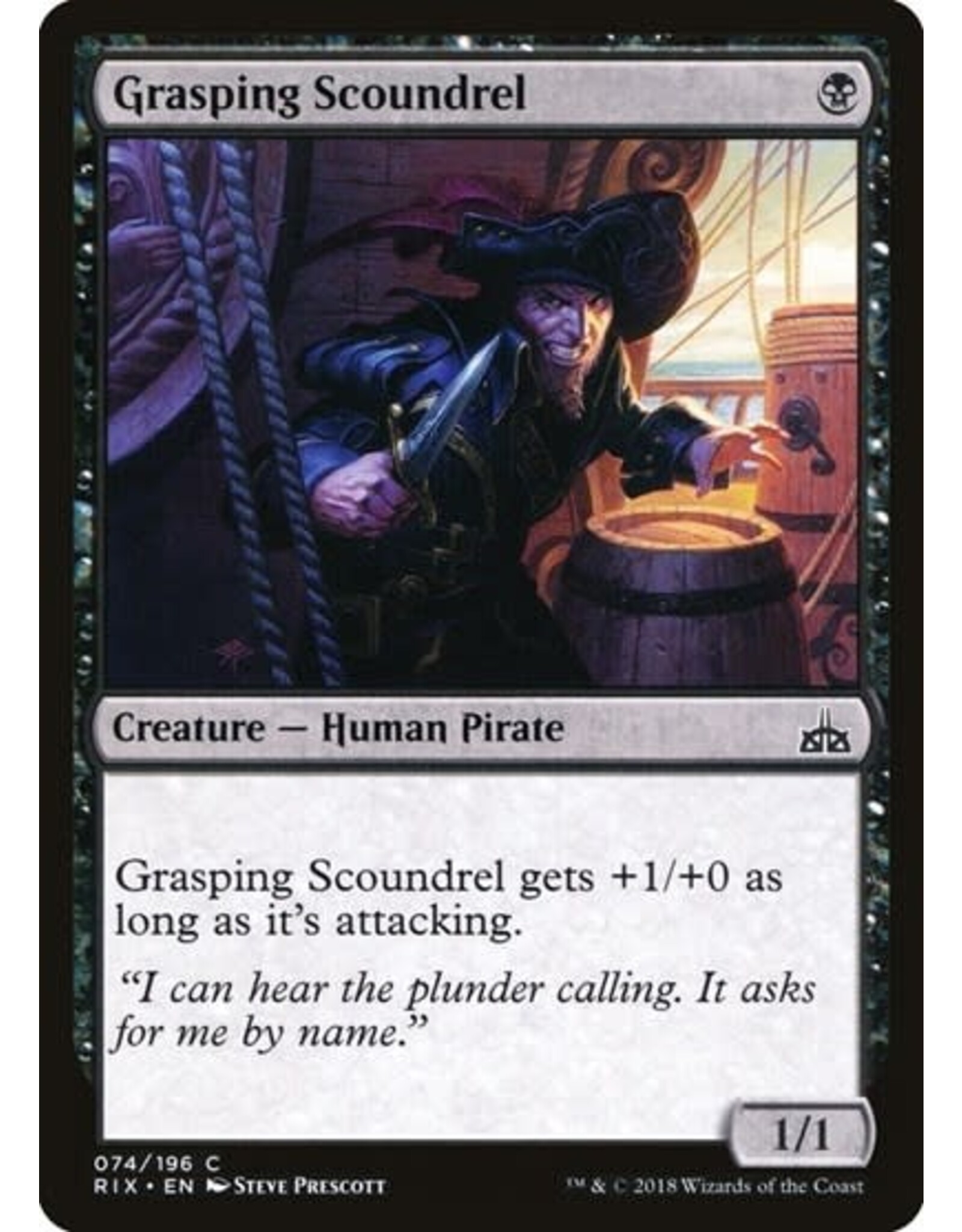 Grasping Scoundrel - 74 (Normal, C)