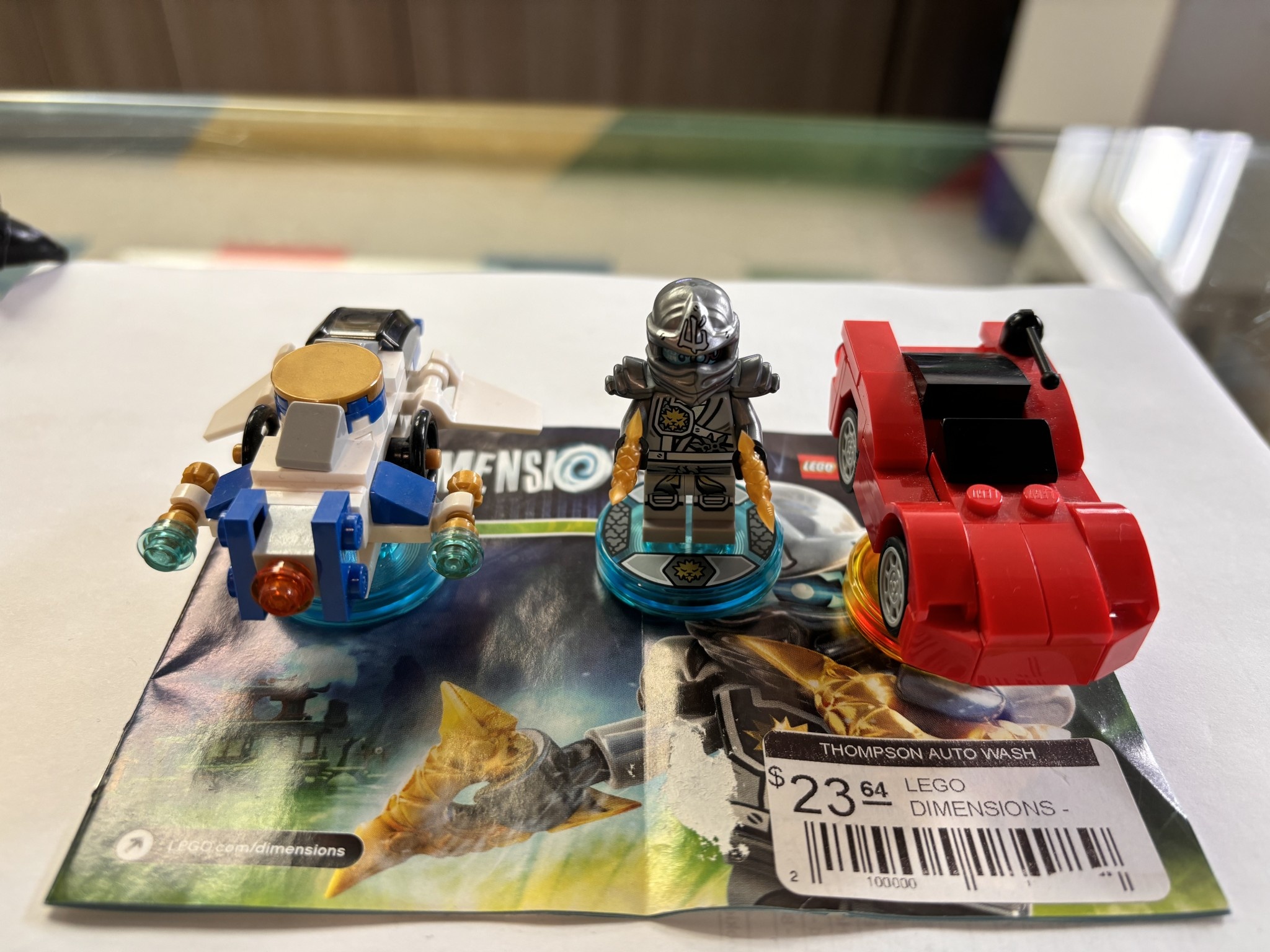 Lego LEGO DIMENSIONS -Ninjago (Zane) - Full Set - Used Accessories