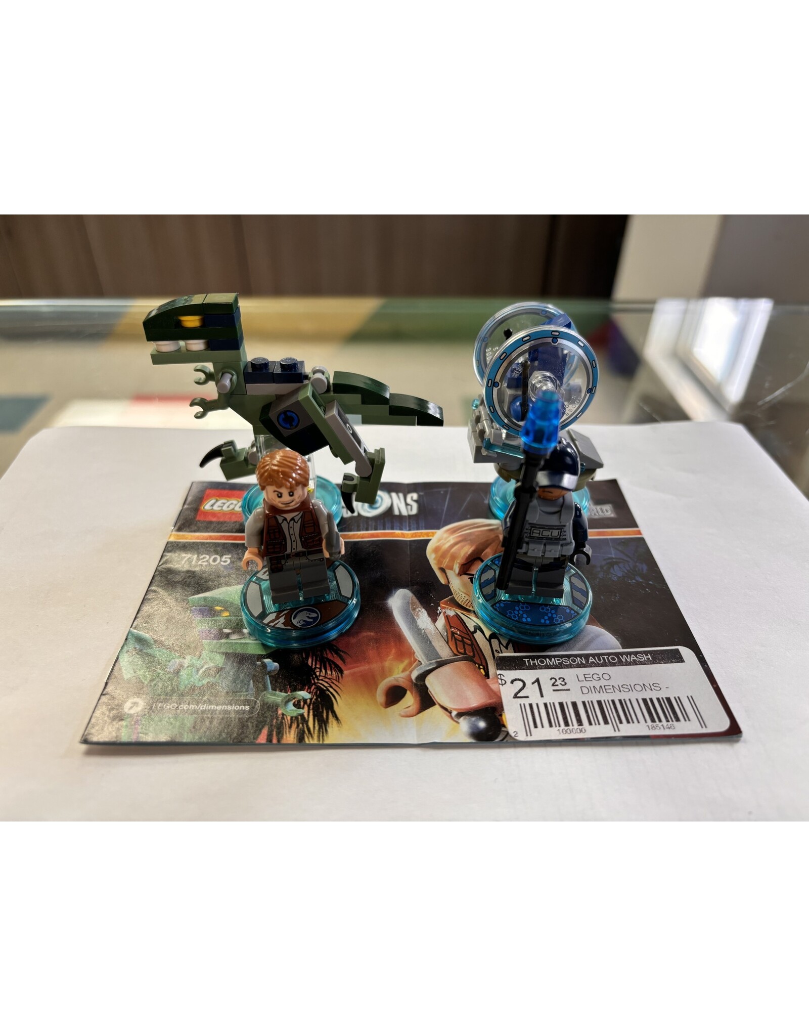 LEGO DIMENSIONS Jurassic World Team Pack Full Set Used Accessories Neko s