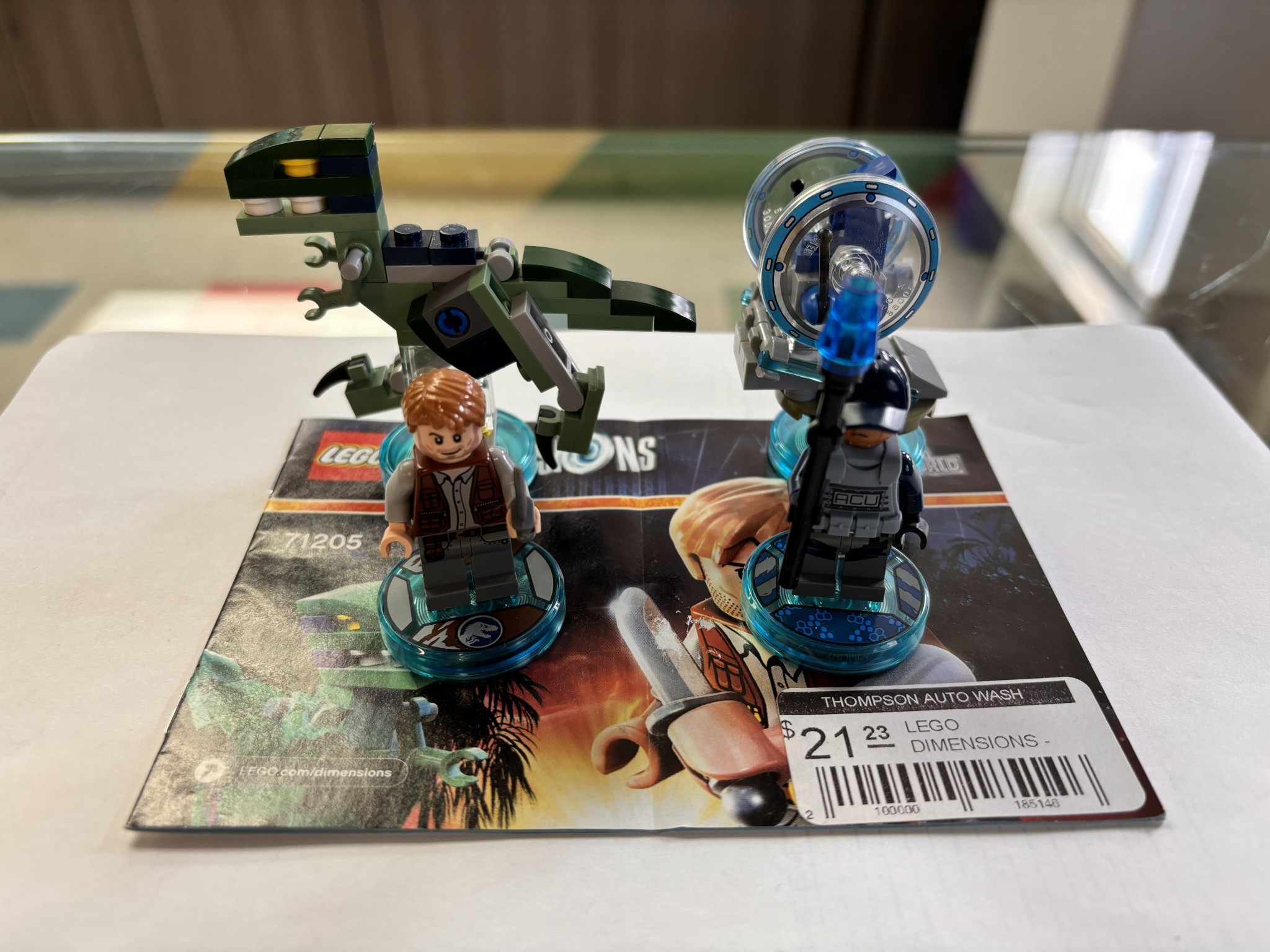 Lego **CLEARANCE** LEGO DIMENSIONS - Jurassic World (Team Pack) - Full Set - Used Accessories