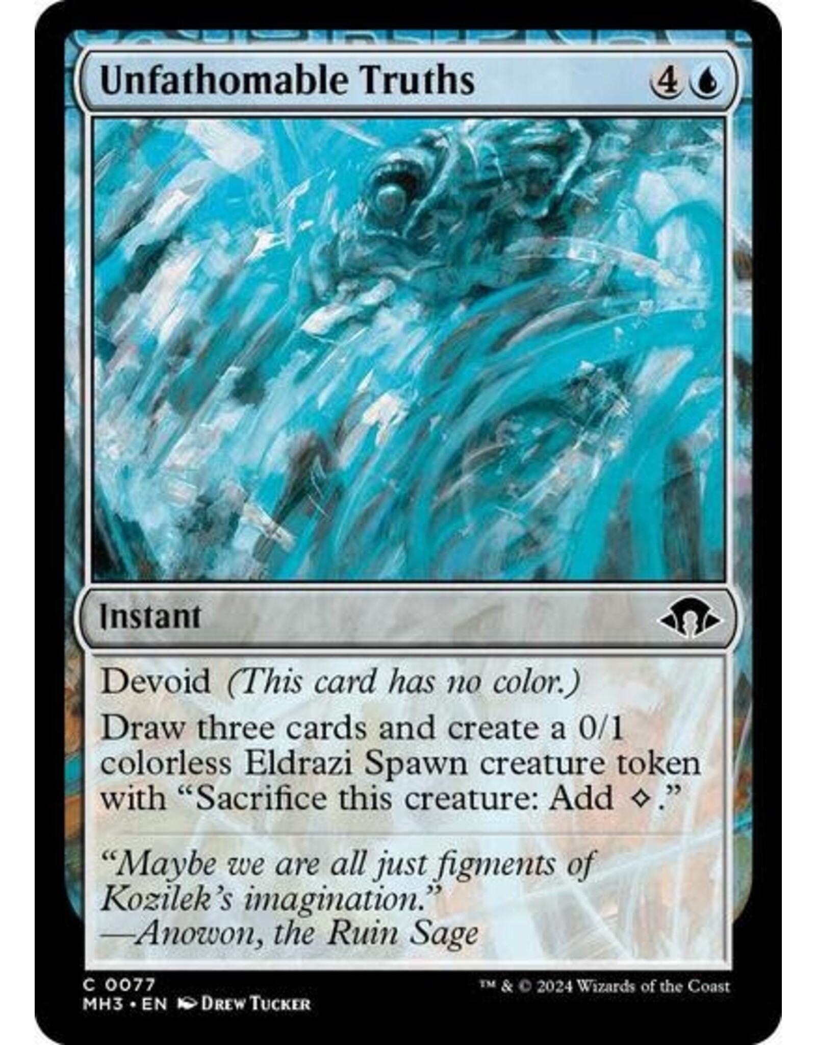 Unfathomable Truths - 77 (Foil, C)