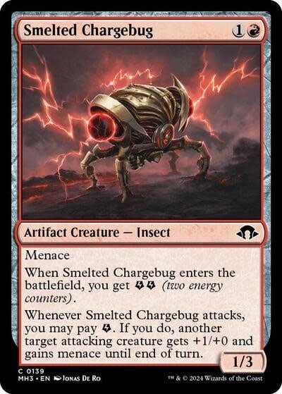 Smelted Chargebug - 139 (Foil, C)