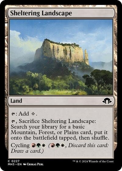 Sheltering Landscape - 227 (Foil, C)