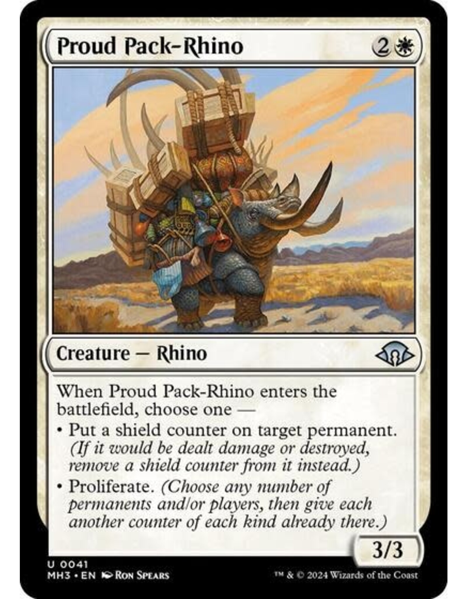 Proud Pack-Rhino - 41 (Foil, U)