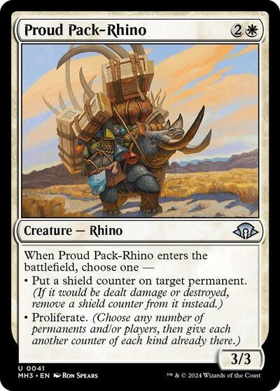 Proud Pack-Rhino - 41 (Foil, U)