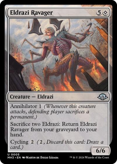 Eldrazi Ravager - 5 (Normal, U)