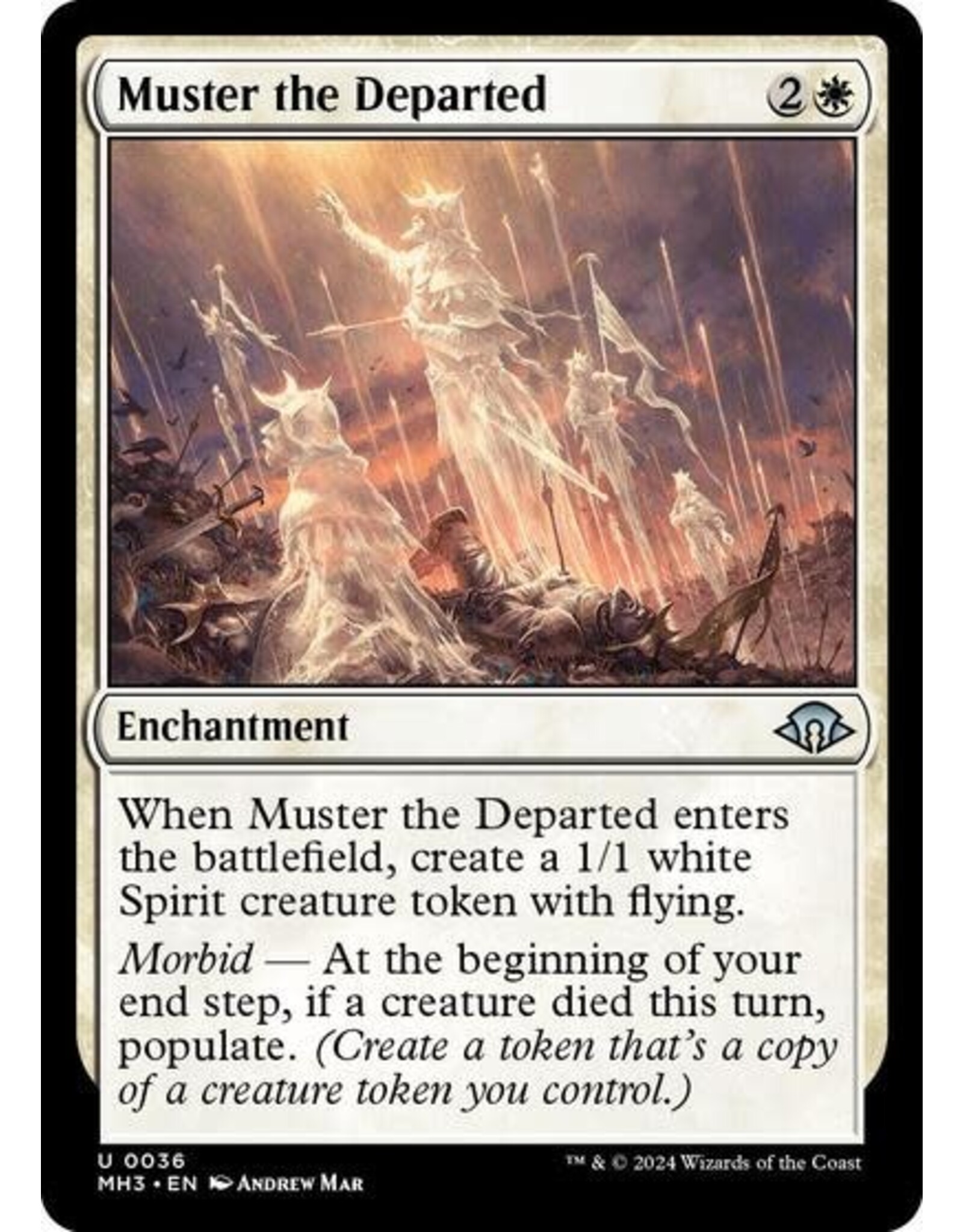 Muster the Departed - 36 (Foil, U)