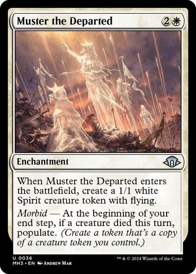 Muster the Departed - 36 (Foil, U)