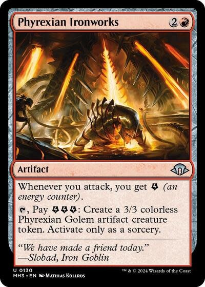 Phyrexian Ironworks - 130 (Normal, U)