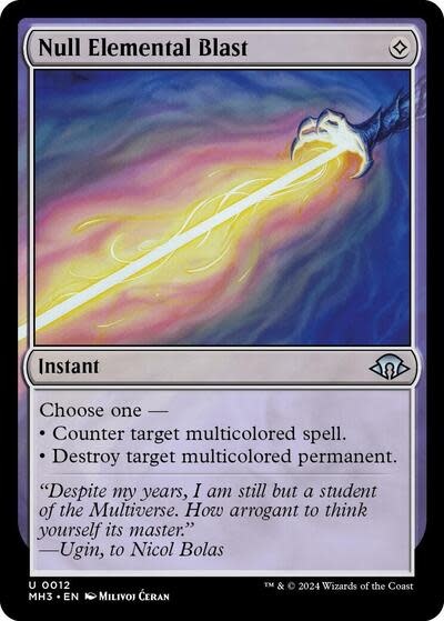 Null Elemental Blast - 12 (Normal, U)