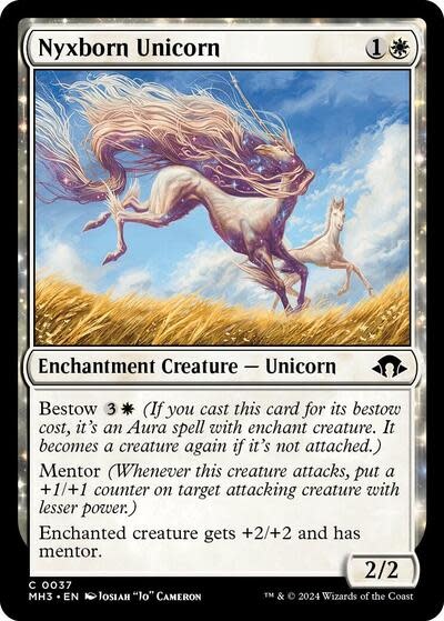 Nyxborn Unicorn - 37 (Foil, C)