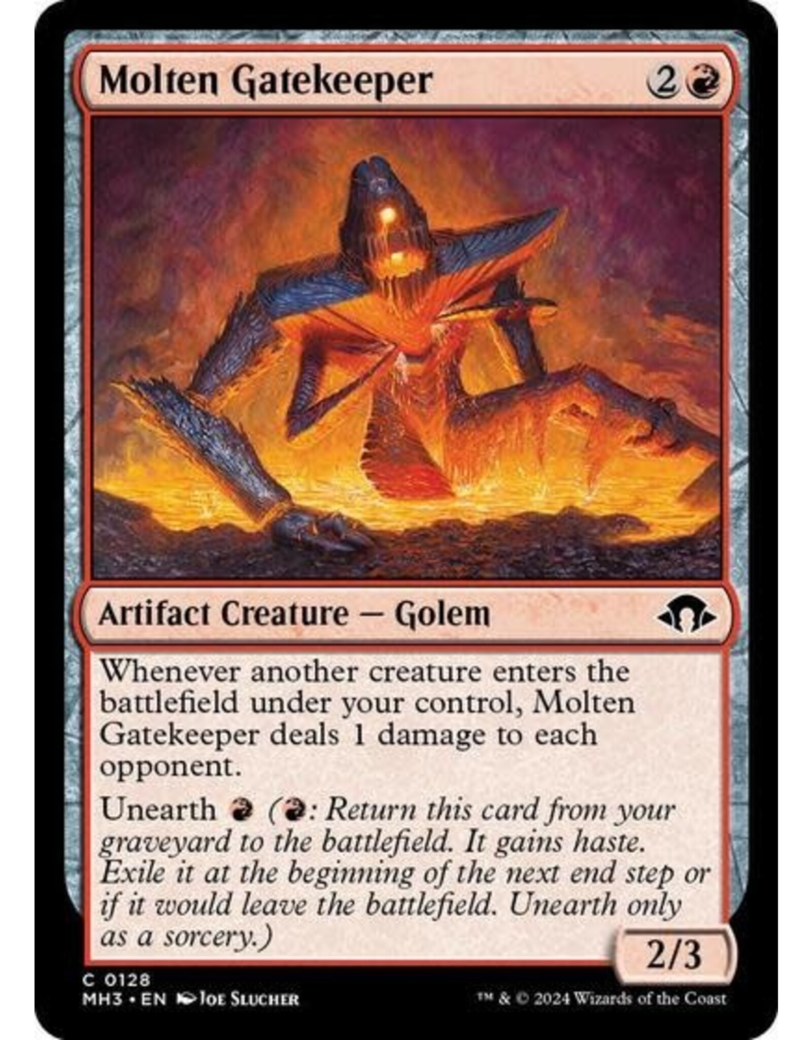 Molten Gatekeeper - 128 (Normal, C)