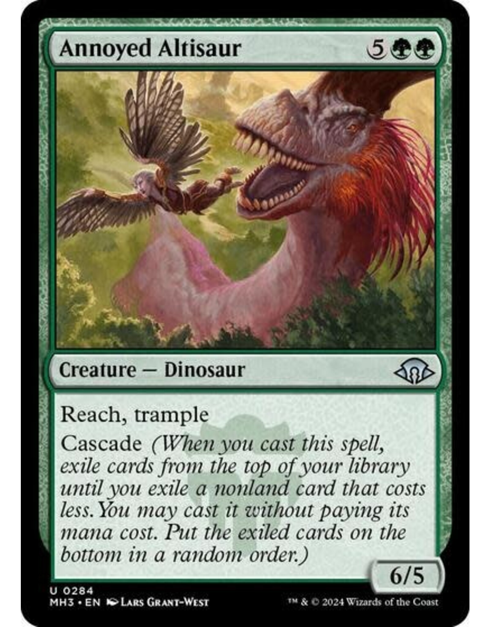 Annoyed Altisaur - 284 (Foil, U)