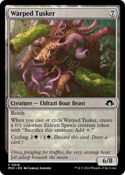 Warped Tusker - 16 (Normal, C)