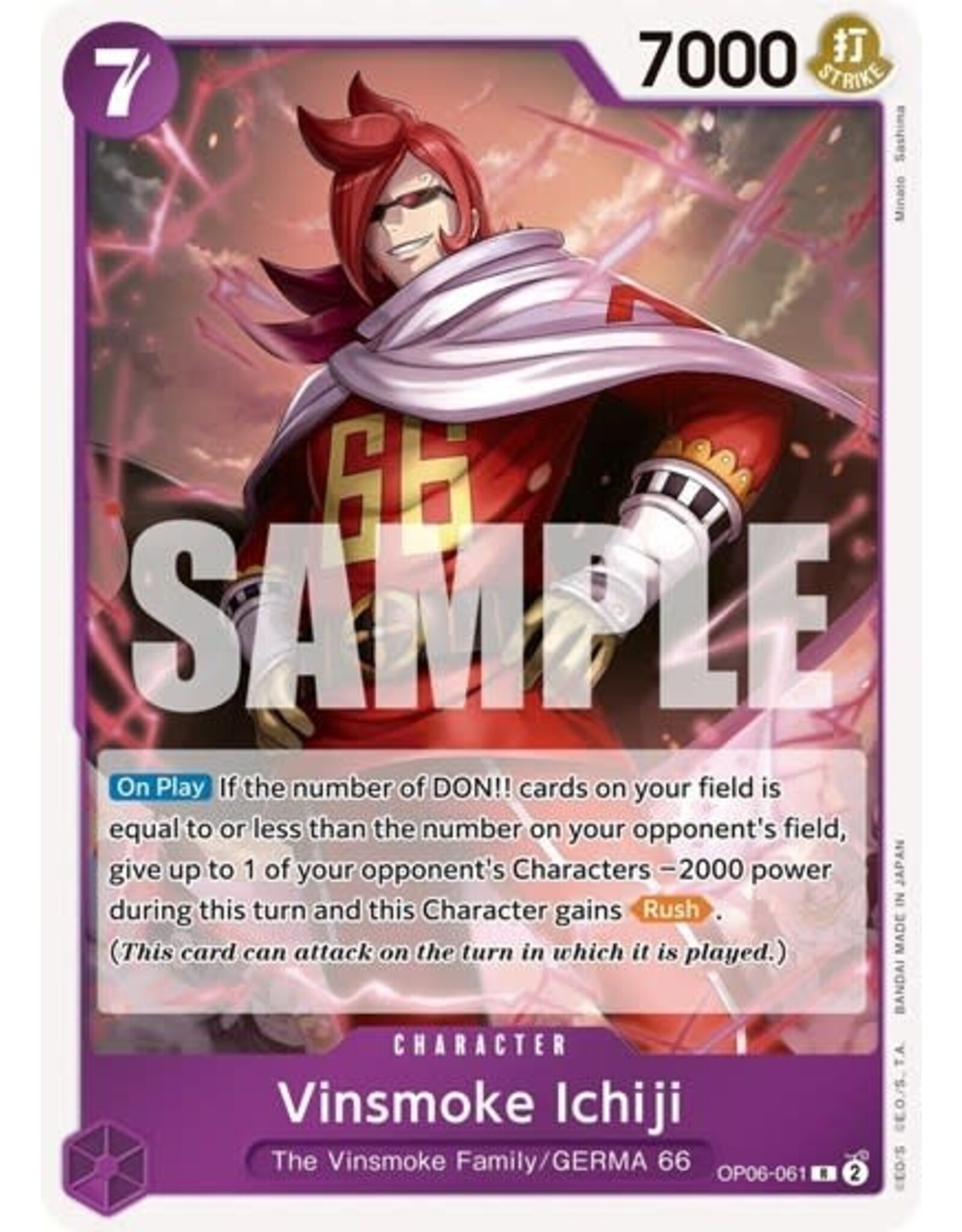 Vinsmoke Ichiji (061) - OP06-061 (Foil, R)