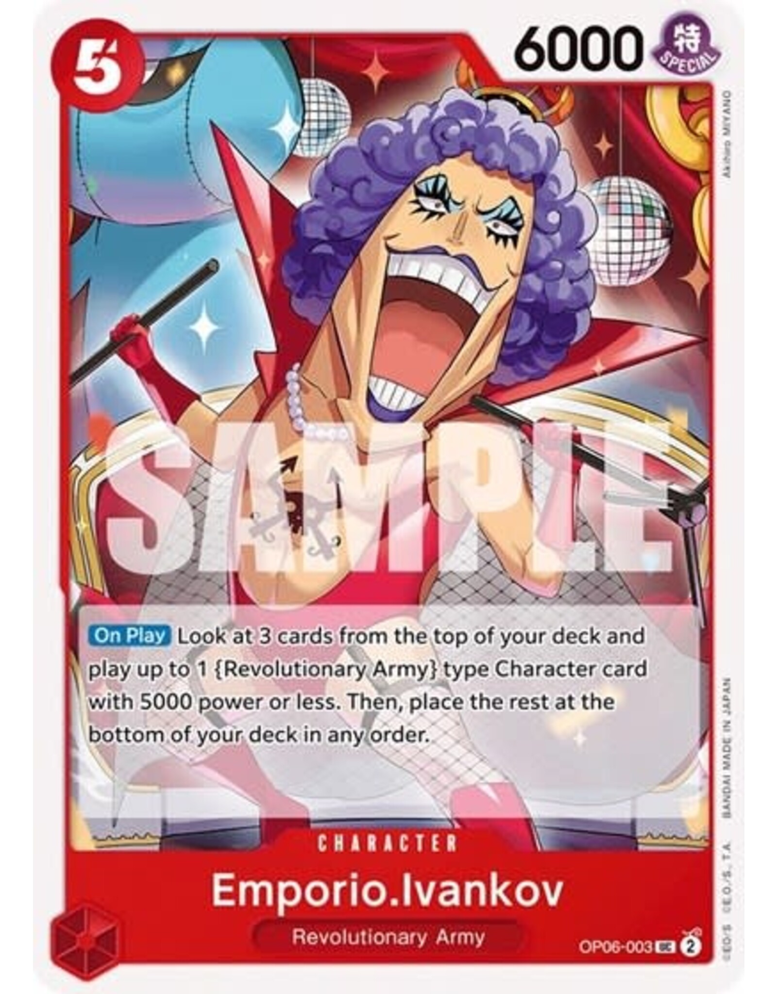 Emporio.Ivankov - OP06-003 (Normal, UC)